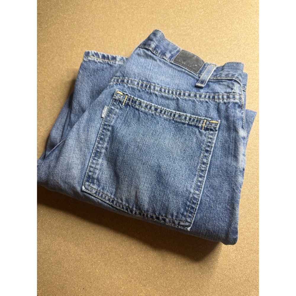 Vintage Levis SilverTab Baggy Fit Jeans Mens 31x30 Blue Denim Made‎ in USA 90s